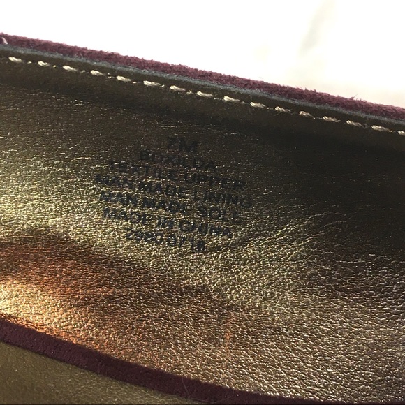 New! Bandolino Slingback Heels size 7 burgundy red - Picture 6 of 7